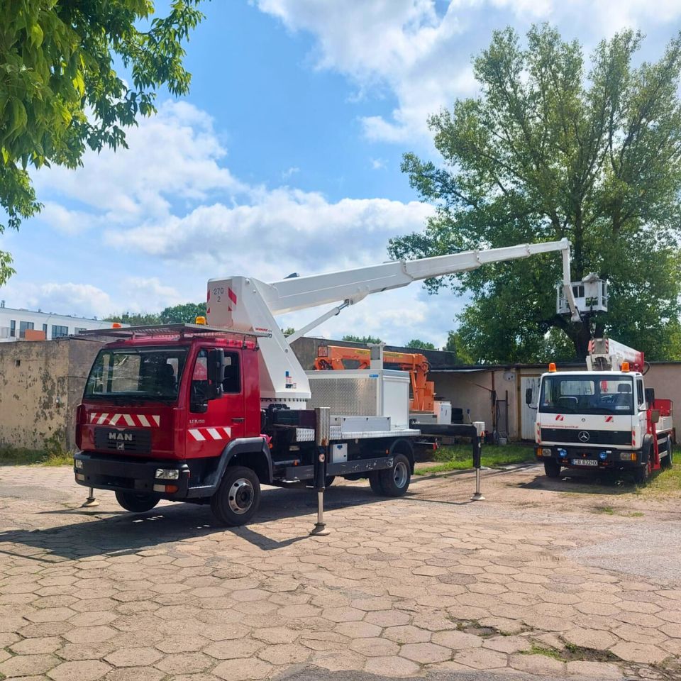 podnosnik koszowy wynajem bydoszcz 27m 27metrow wumag wt 270 kujawsko-pomorskie